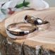 Обручальное кольцо серебряное гладкое широкое ОS-1050 фото 3