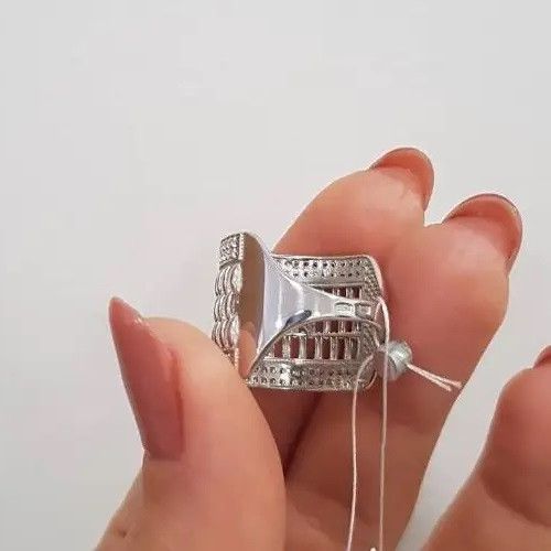 Кольцо серебряное большое широкое Кассандра с маленькими фианитами ЛК-0257 фото
